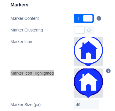 WP Grid Builder Marker Settings